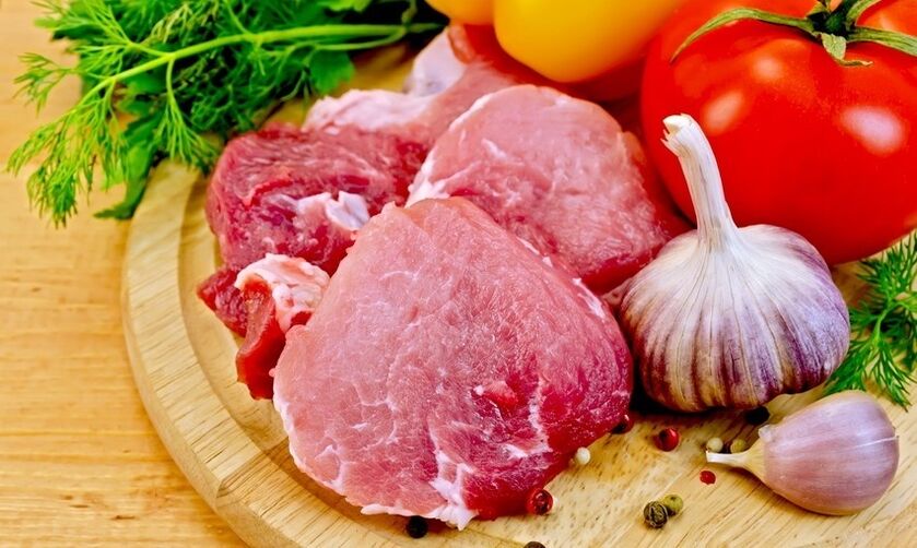 生酮饮食的肉类和蔬菜